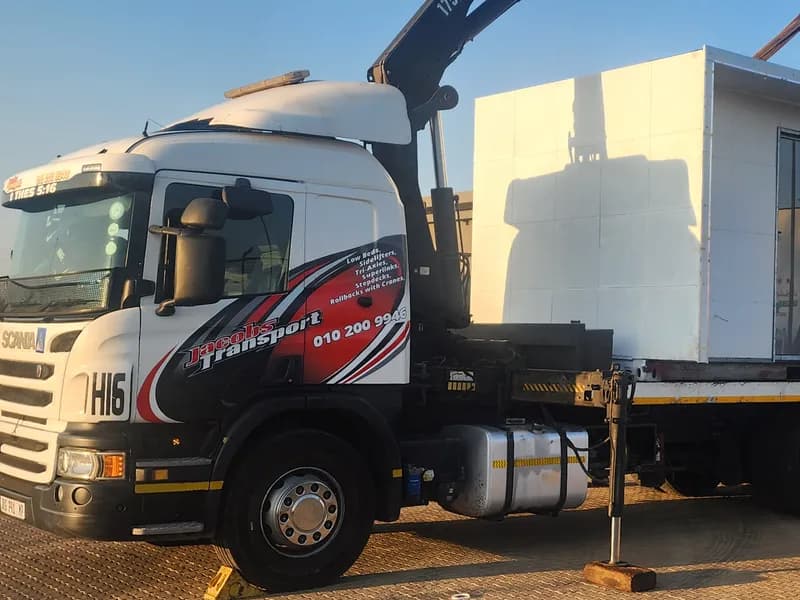 Craning in on delivery day