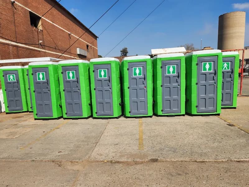Hire units lined up and ready to go out